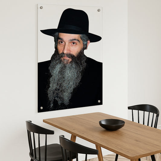 הרב דוד חי אבוחצירא בלבוש שחור – תמונות נוי