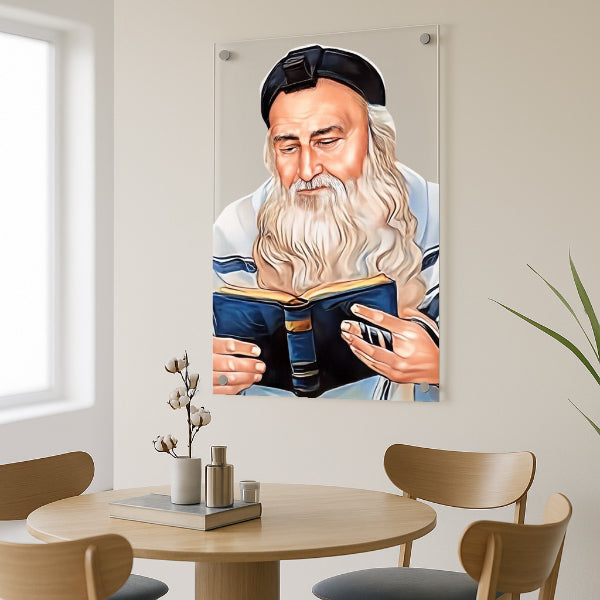 רבי מאיר בעל הנס לומד – תמונות זכוכית