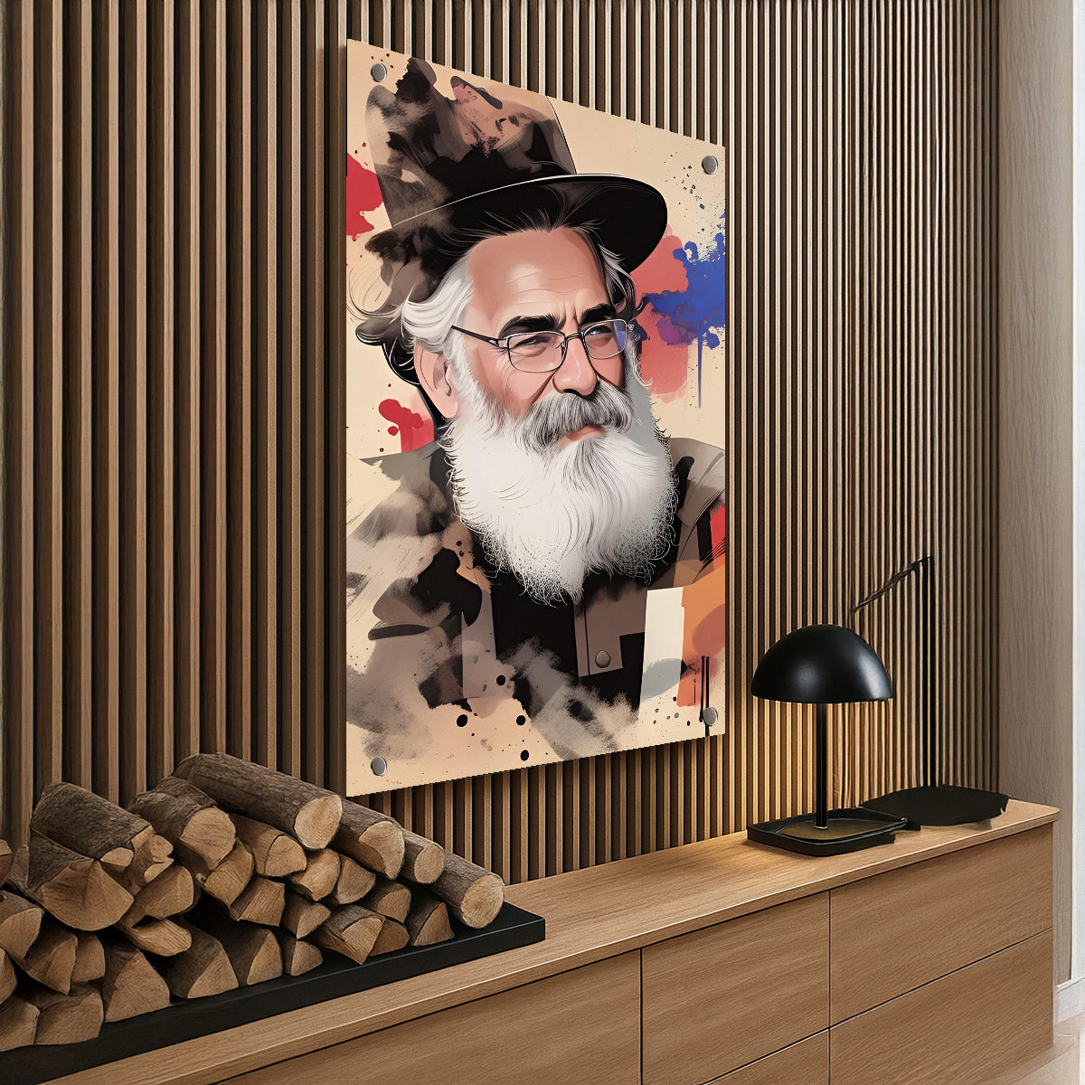 הרב יורם אברג'ל בצבעים אמנותיים – תמונות זכוכית יוקרתיות לבית