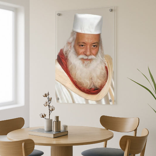 הרב מרדכי שרעבי בלבוש לבן – תמונות נוי