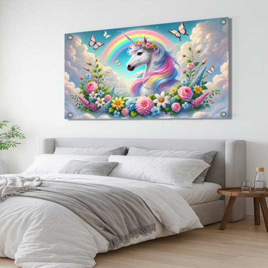 חד קרן בין עננים – תמונות נוי