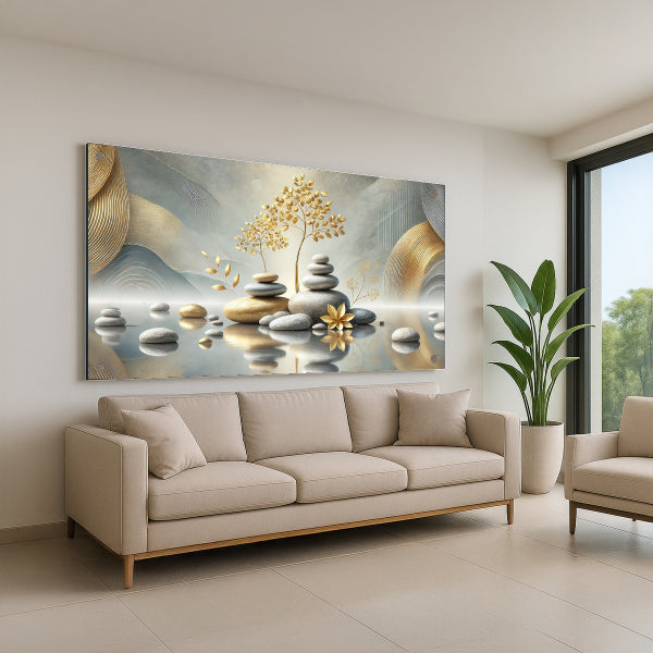 עץ זהב ואבני איזון – תמונות זכוכית