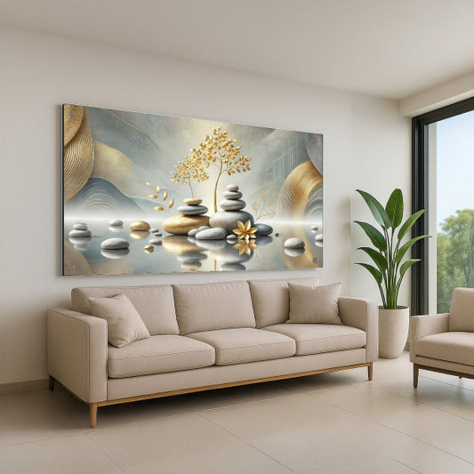 עץ זהב ואבני איזון – תמונות זכוכית