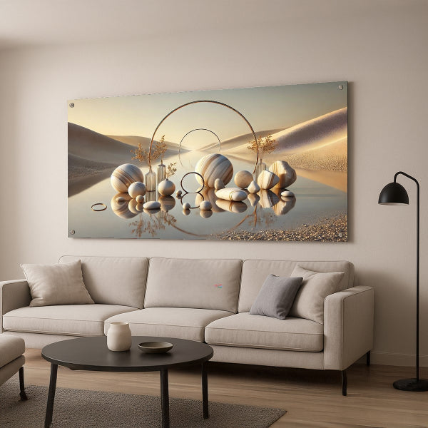 איזון מדברי זהוב – תמונות זכוכית