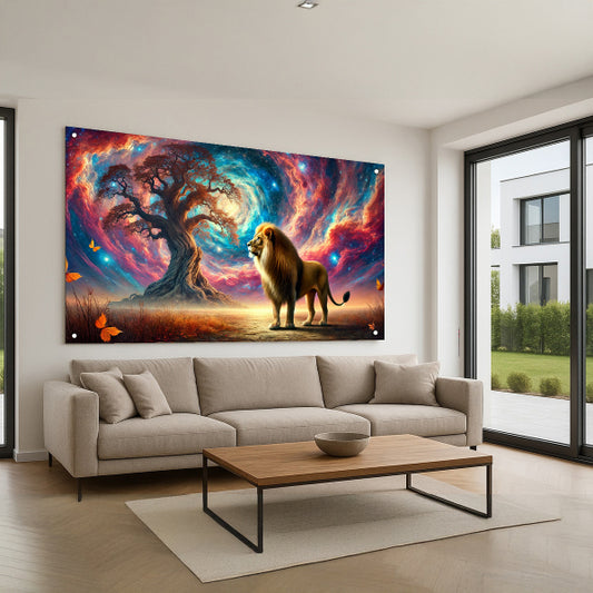 אריה מול עץ החיים – תמונות לבית