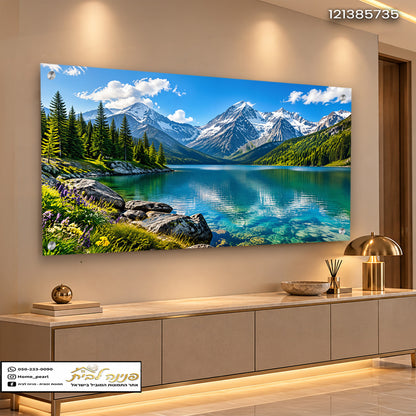 תמונה מעוצבת של נוף במשרד מודרני