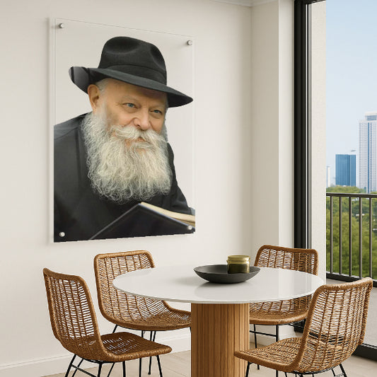 הרבי מחב״ד מחייך – תמונות לבית