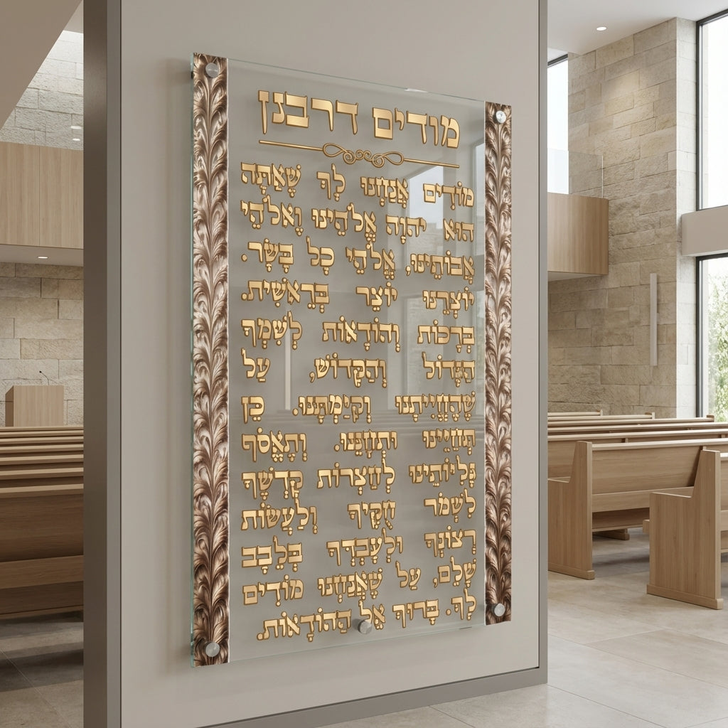 מודים דרבנן זהב בעיצוב יוקרתי