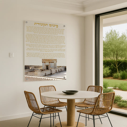 פיטום הקטורת זהב – תמונות זכוכית