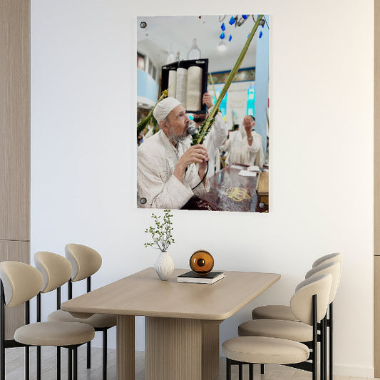 הרב קוק נענע לולב בבית הכנסת – תמונות לבית